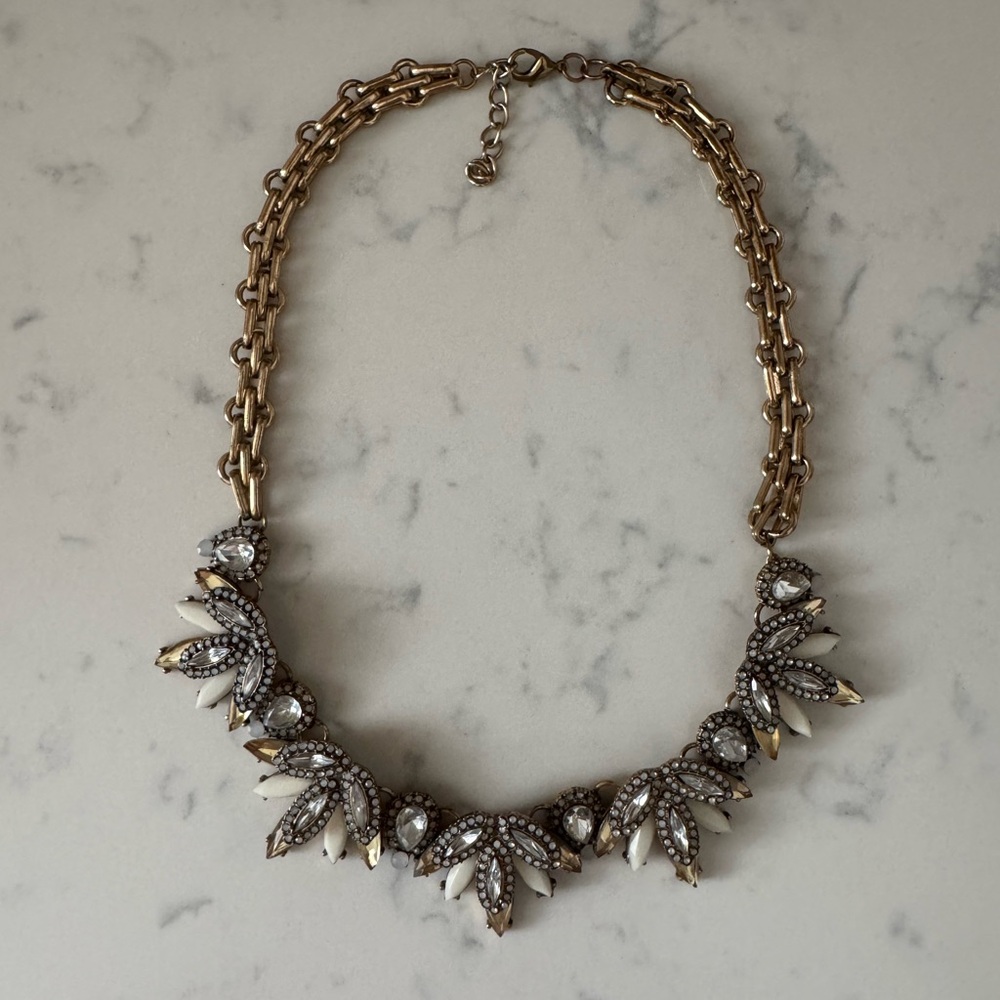 Elegant Gold and Silver Necklace